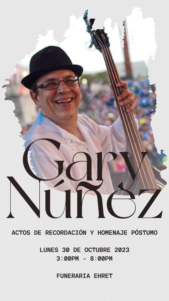 Acto de recordación y homenaje póstumo a Gary Nuñez